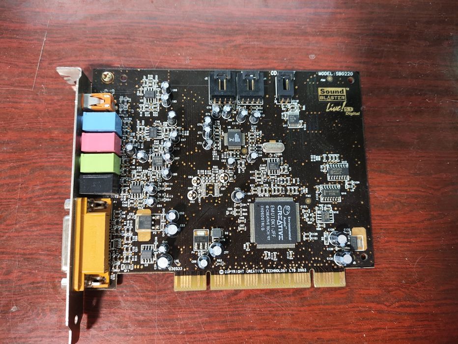 Звуковая карта Creative Sound blaster live 5.1