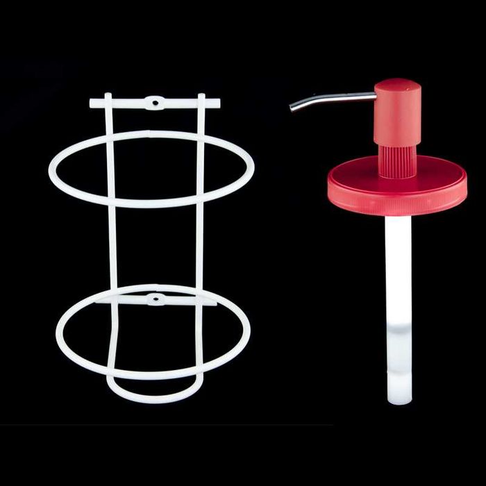 Pasta naturala de curatat maini + dozator suport perete Fertan Star 3l