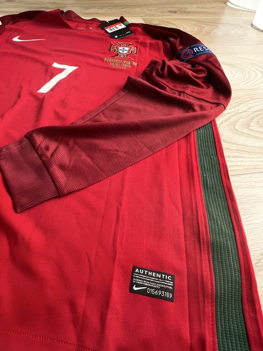 Bluza de fotbal Nike nationala Portugaliei Cristiano Ronaldo CR7 Euro 2016