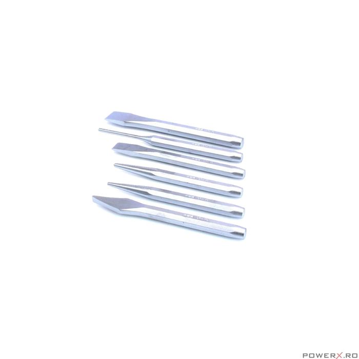 Set 6 dalti, 120mm, 130mm, 150mm, Asta