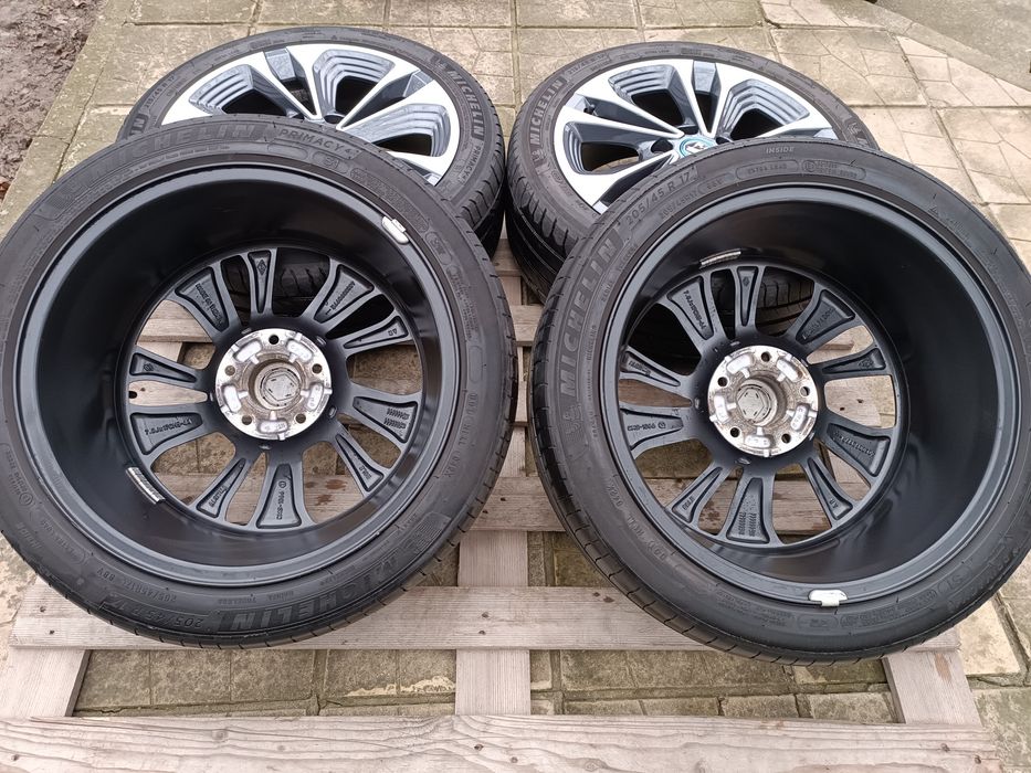 Лети джанти 17ки 5х114.3 Renault + летни гуми Michelin