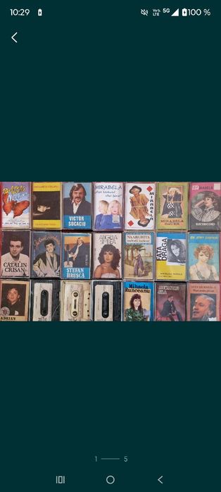 Casete Muzica ușoară ELECTRECORD (20 BUCATI)