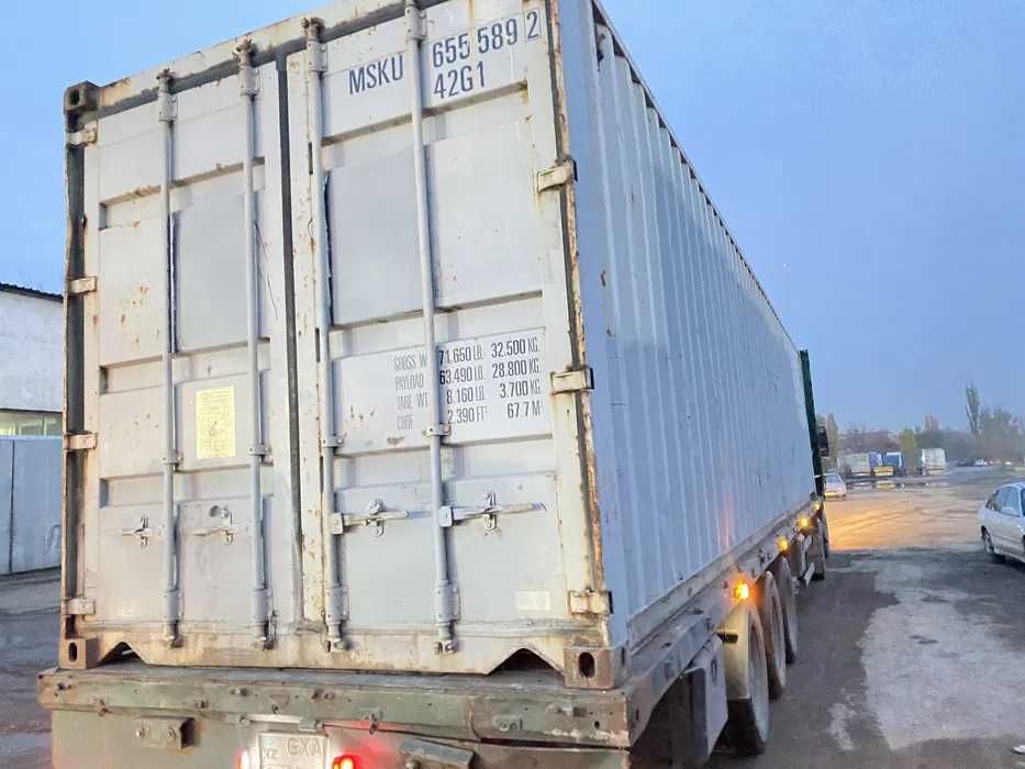 40ф контейнер пустой Морской