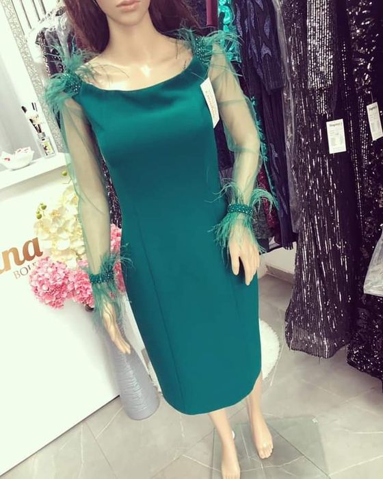 Vând rochie verde mărimea 38