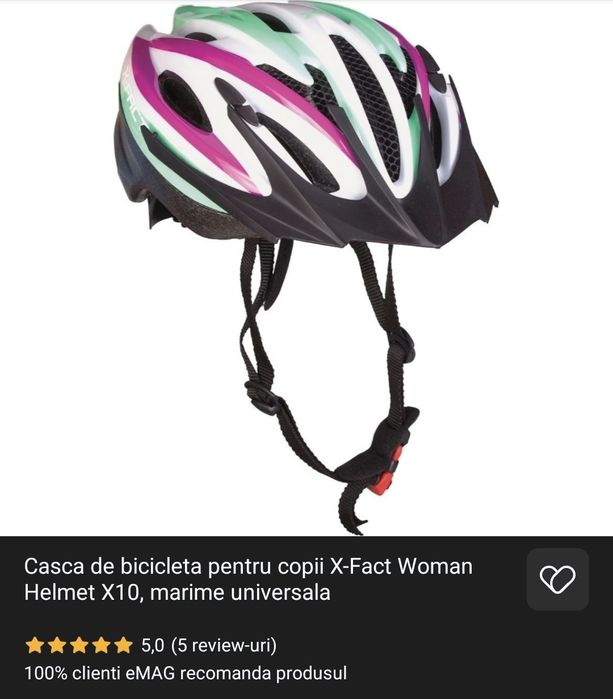 Cască de bicicletă copii X-Fact Helmet X10 , M