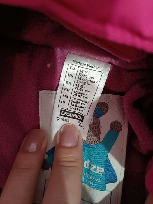 Combinezon de iarna mărimea 76-81