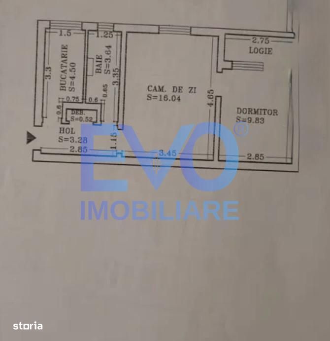 Apartament de vanzare, 2 camere, parter, Zimbru, Iasi