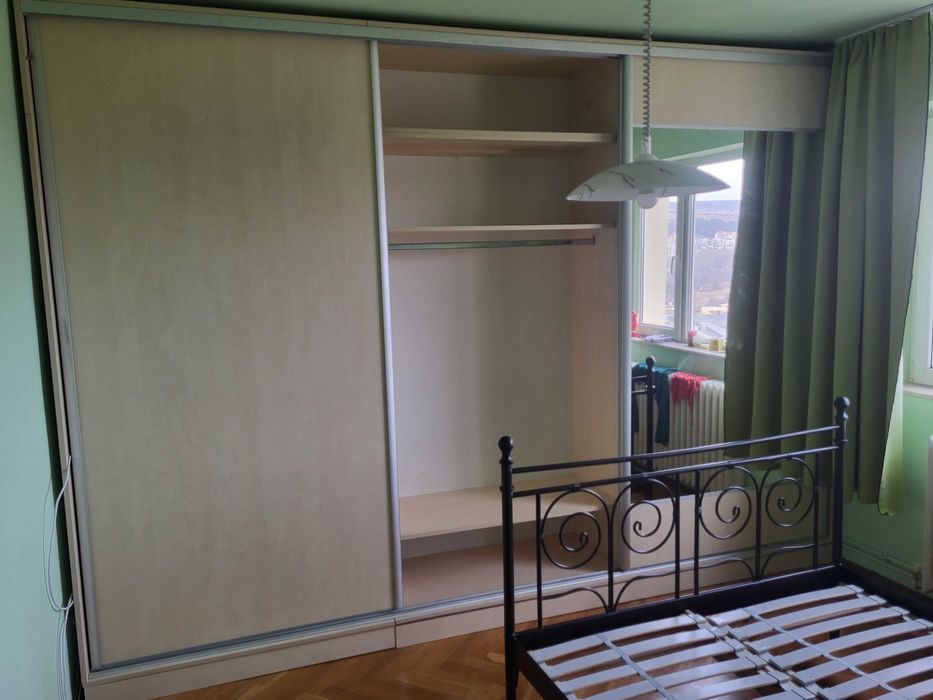 Dulap pal 18mm cu 3 corpuri 115x60x240cm culoare Par Salbatec