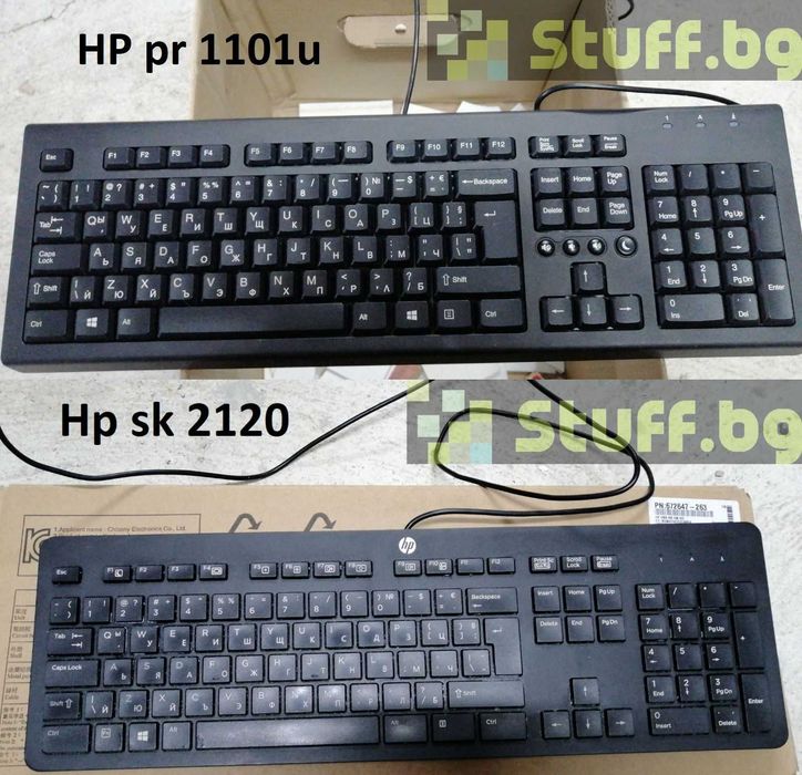 Компютърни клавиатури, keyboards HP, Dell, Lenovo, Logitech и др.
