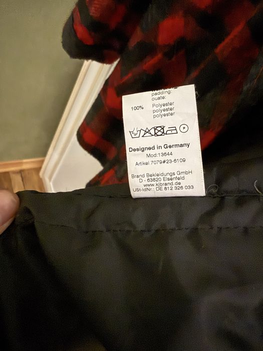 Куртка клетчатая оверсайз плащ