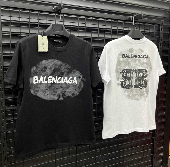 Мъжки тениски Balenciaga и Burberry