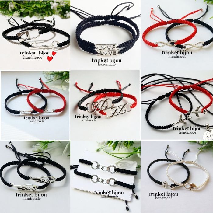 Парный браслет в подарок второй половинке.