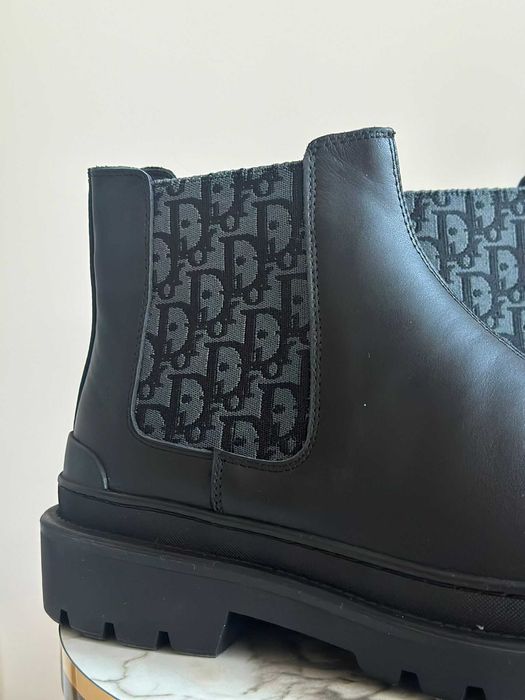 Мъжки боти DIOR 44 номер - естествена телешка кожа