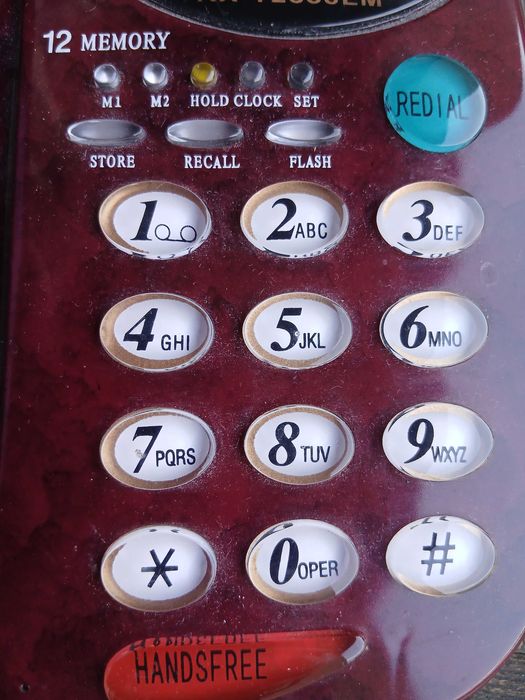 Telefon fix nou, in cutie (cheiță blocare inclusă)