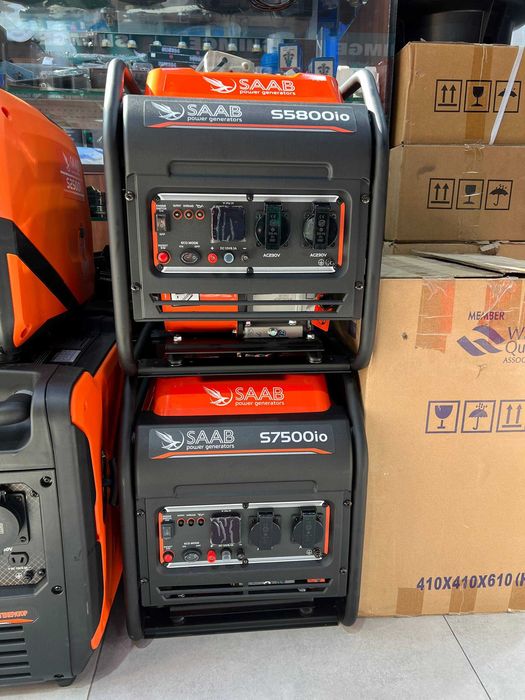 Генератор SAAB KEMAGE 5 KW 4.2 KW 2.5 KW инверторли / Оптом нархларда