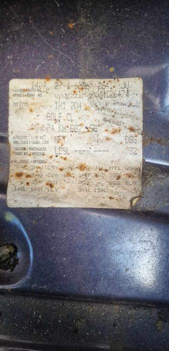 Vw golf 3 1.6 1997 година.