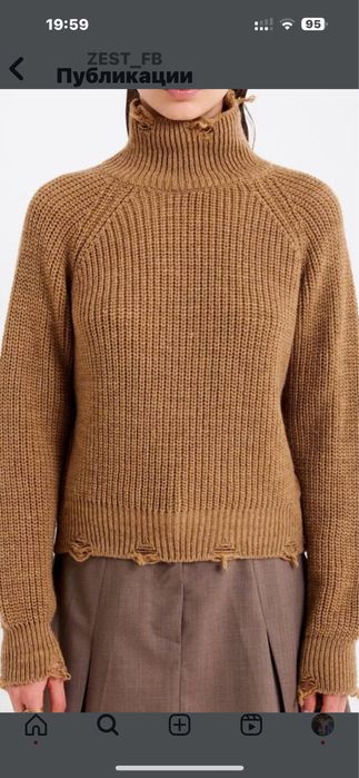 Свитер Италия шерсть