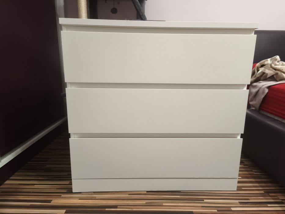Comoda 3 sertare Malm Ikea