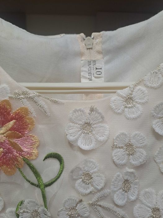 Рокля официална за 8-10г.