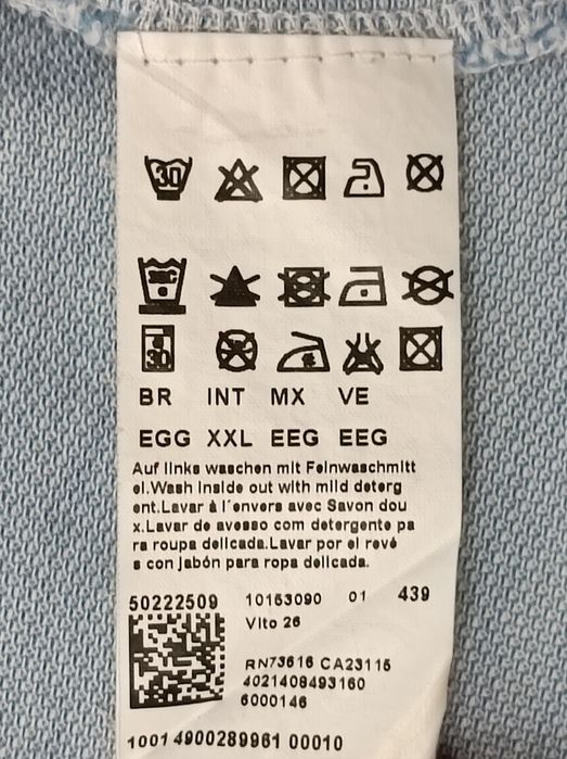 Hugo Boss Polo Shirt оригинална тениска XL Бос памучна поло фланелка