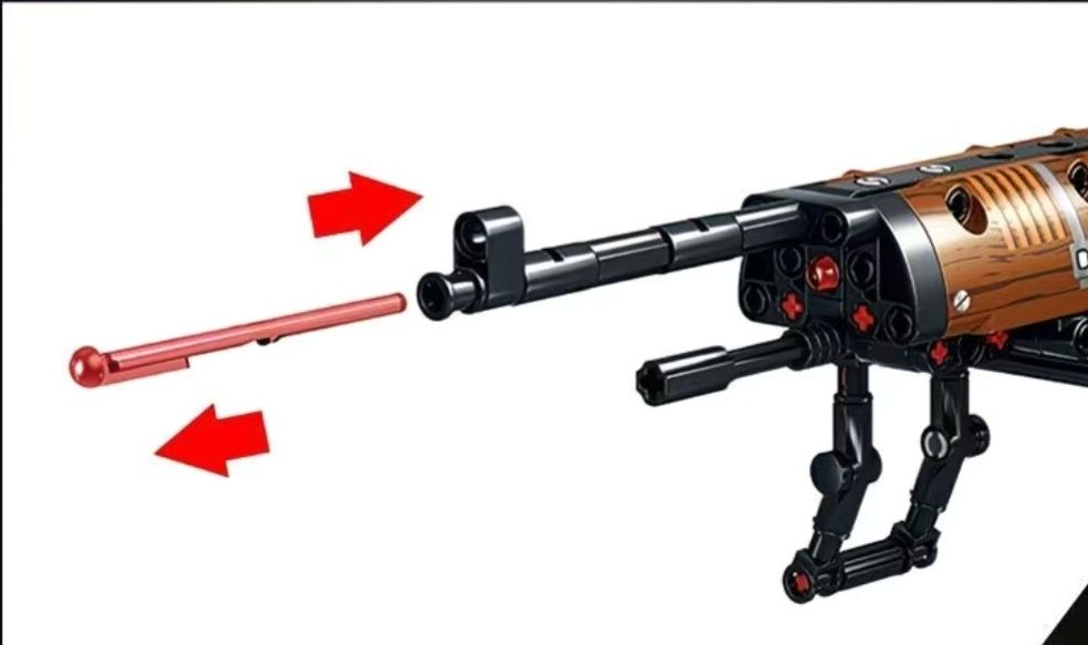 Конструктор лего снайперская винтовка Mauser 98K