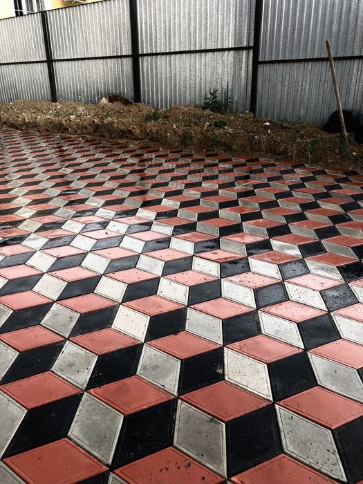 Укладка брусчатки