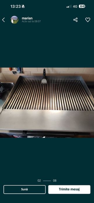 Grill  electric profesional burgeri , steak-uri   380 v