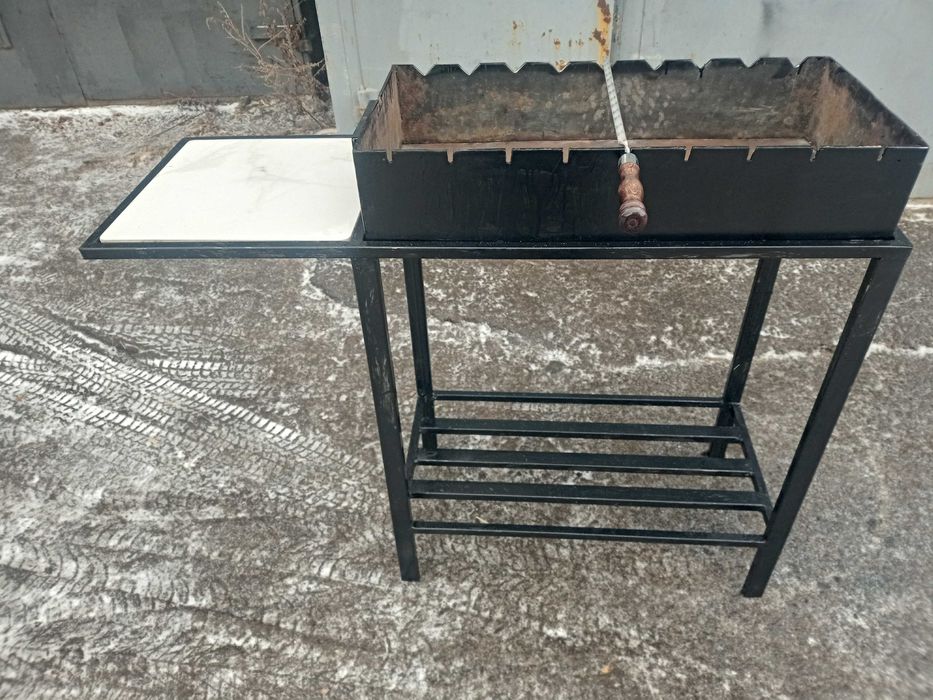 Мангал из толстого металла