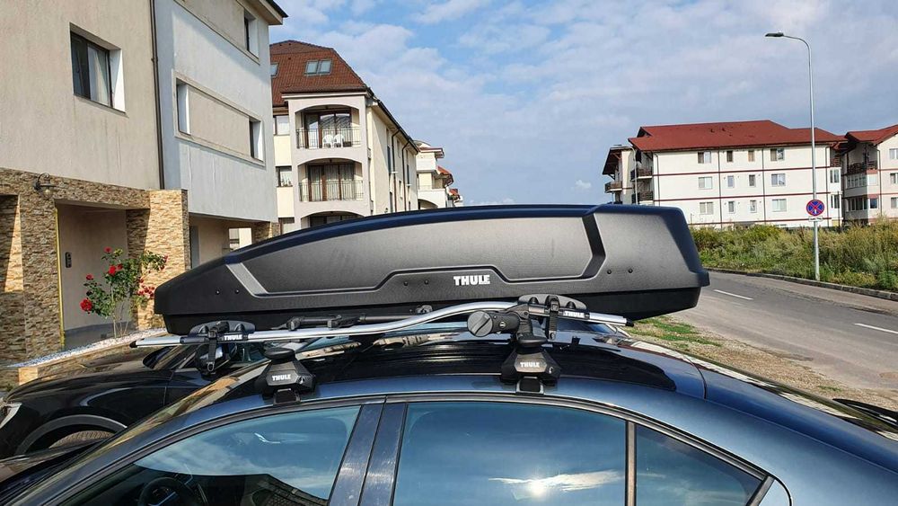 Inchiriez Cutie portbagaj Thule Force XT Sport/ Suport biciclete Thule