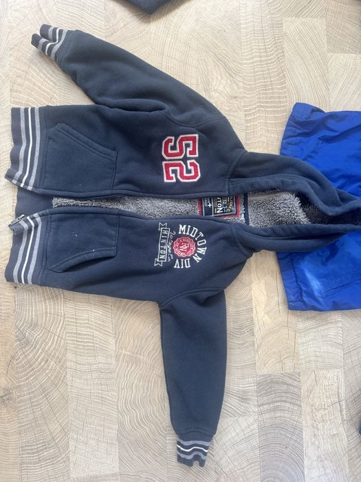 Geaca hanorac polar wool iarna 6-8 ani