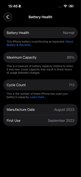 Iphone 15 pro 128gb
