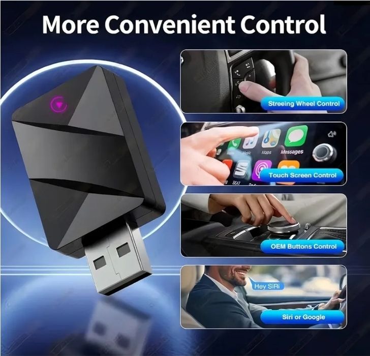 adaptor usb wireless carplay/android auto