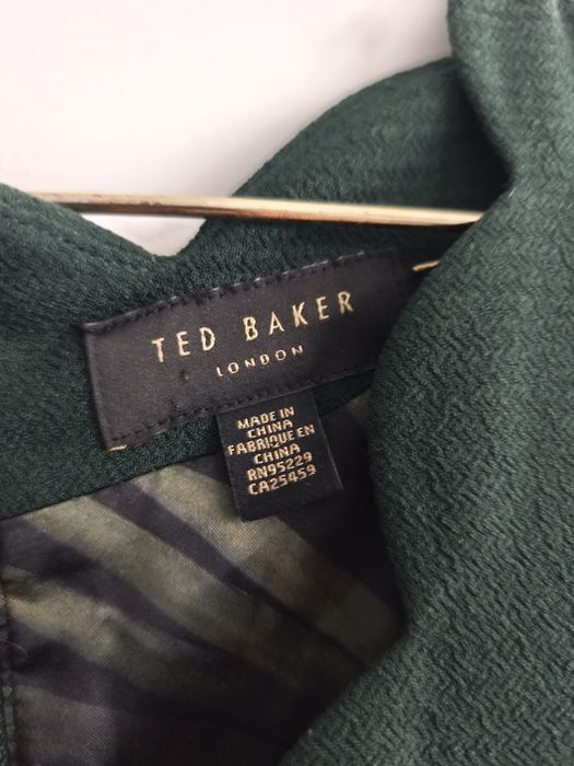 Ted Baker рокля в тъмнозелен цвят р-р С
