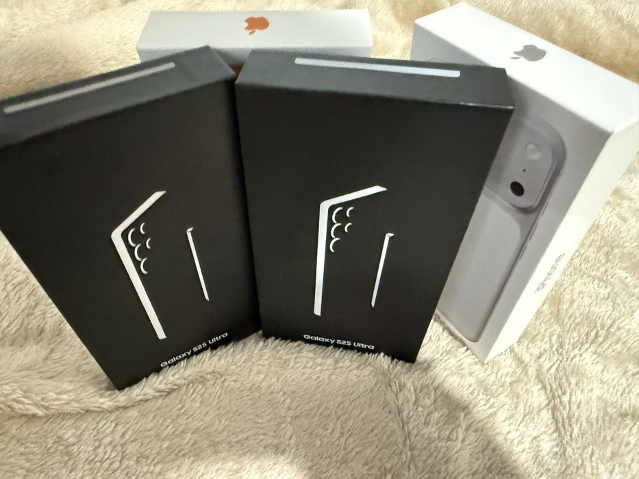 Samsung Galaxy S25 Ultra, 512GB, iPhone 17 Pro Max, 1TB Orange,Silver