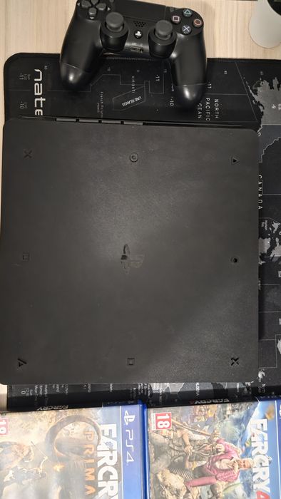 Ps4 slim 500gb +6игри