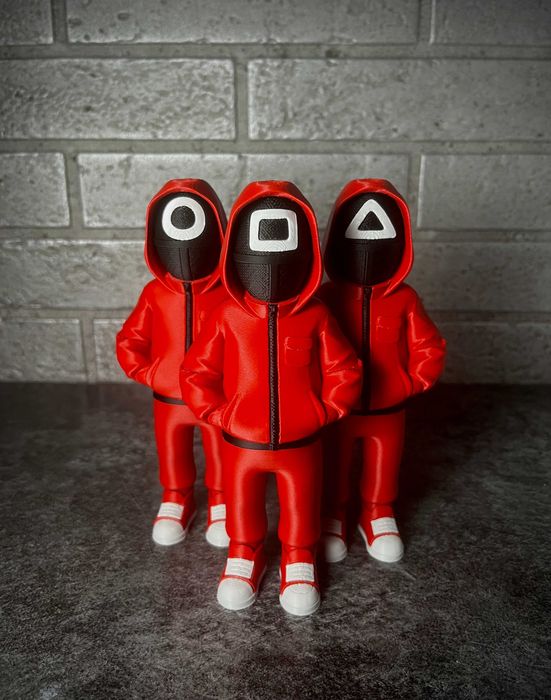 Set 3 figurine Squid Game - Urban Vibes