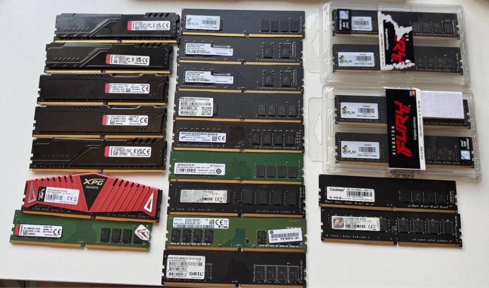 Продается Озу разные обьемы