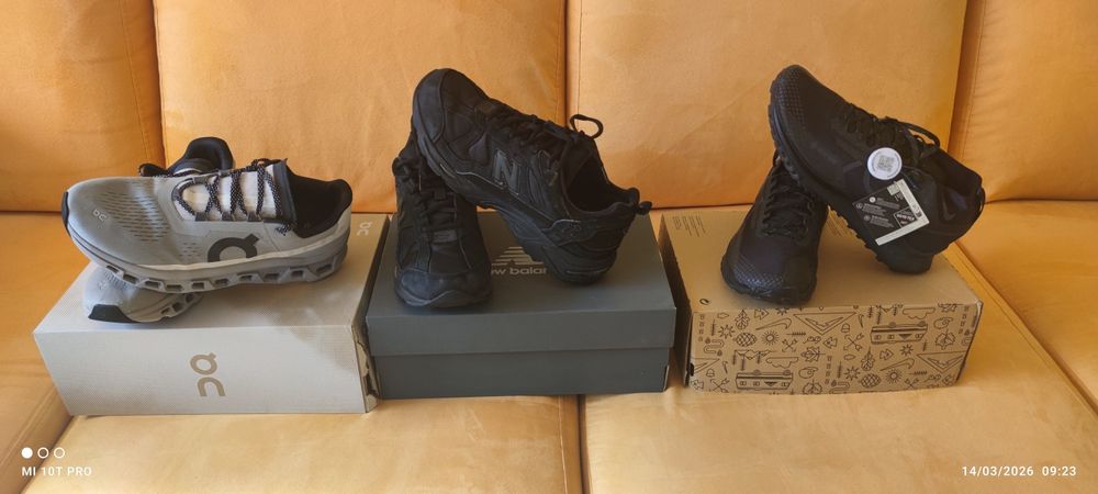 Маратонки Nike, On, New Balance