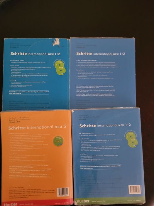 Учебници по немски език-Schritte international -Huber