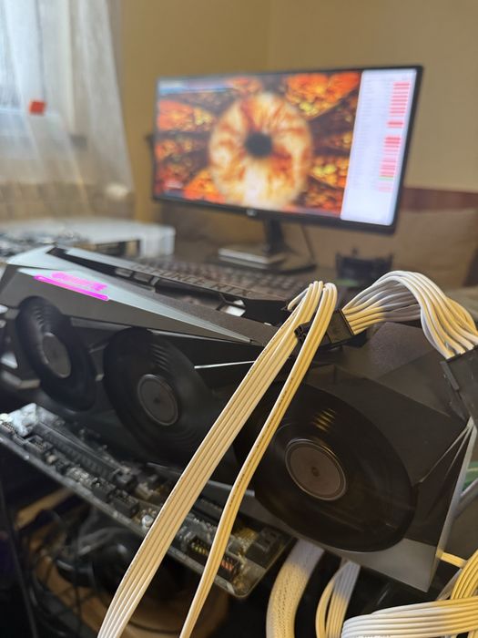 Placa video RTX 3070ti Gigabyte Gaming OC 8gb