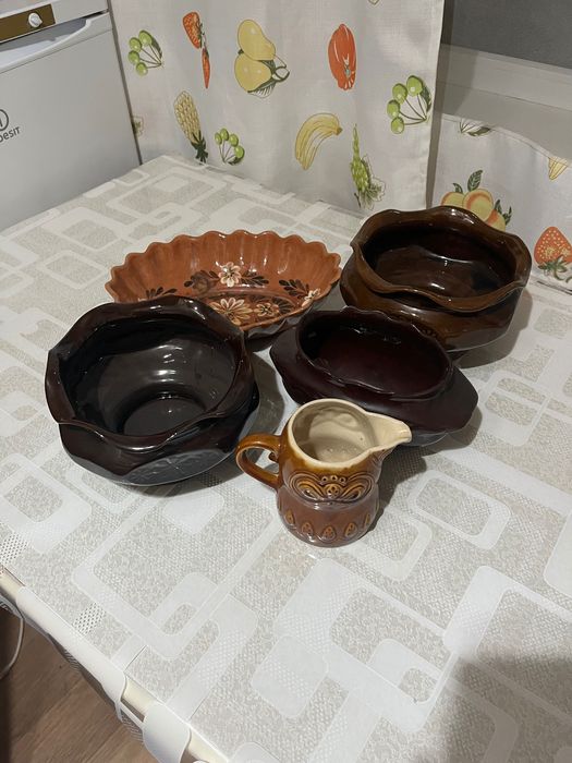 Продам посуду разную, менажницу