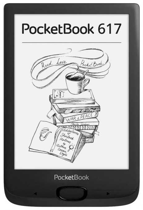 Электронная книга POCKET BOOK PB617-P-CIS черный