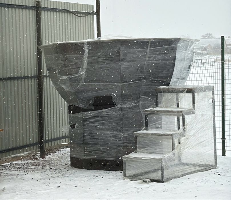 Нержавеющий  банный чан