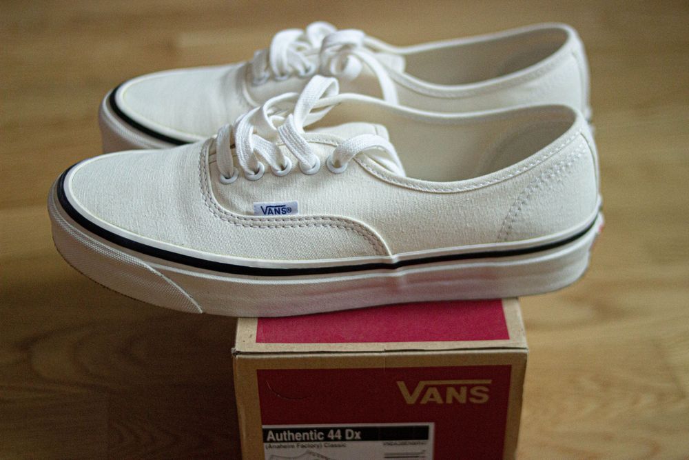 Vans Authentic 44 DX white / albi nr 42