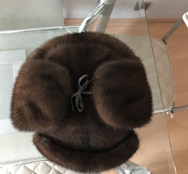 Норковая шапка