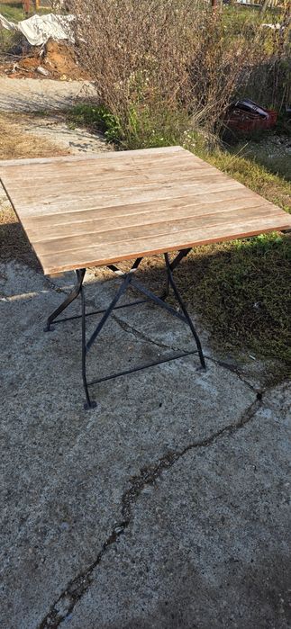 Masa gradina plus 5 scaune