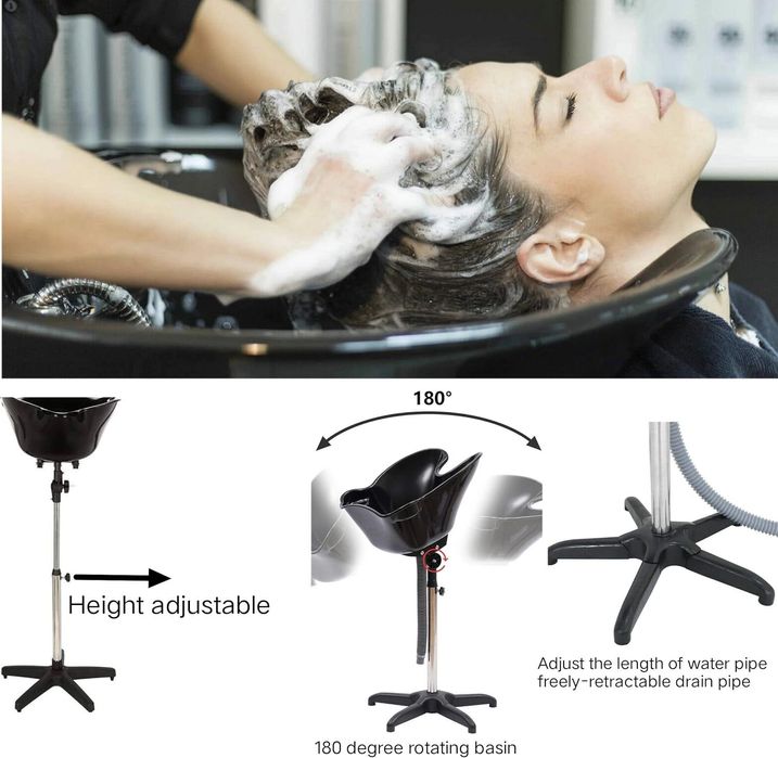 Scafa Coafor Frizerie -inaltime,inclinare ajustabile-16l