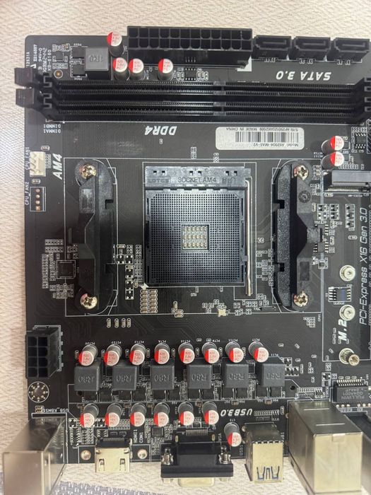 Материнская плата AFOX A520M (Socket AM4, DDR4, M.2)
