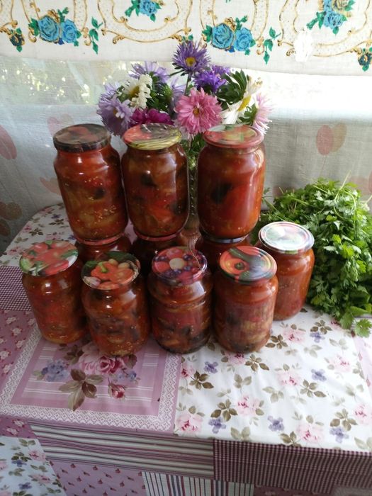 Засолка дачная разная