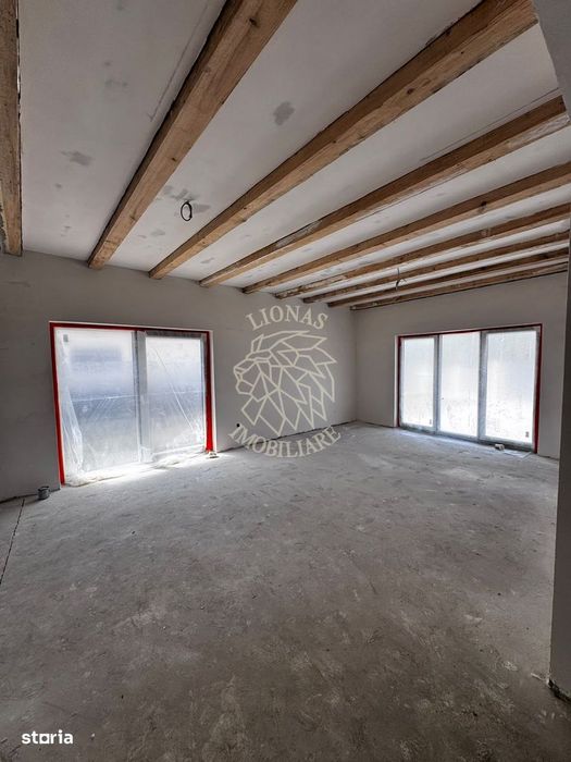 Casa Finisata 4 camere 120 mp-teren 600 mp-pod mansardabil-Aerodrom